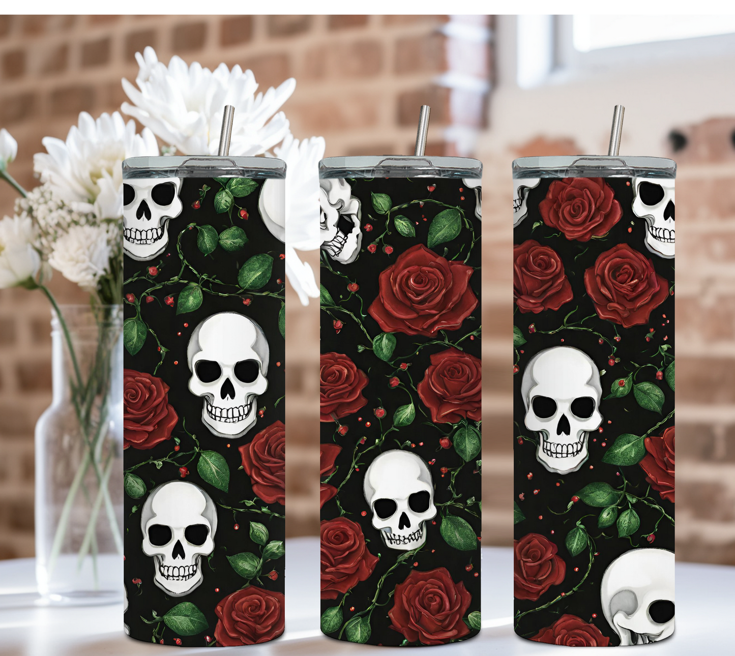 Skull Collection Stainless Steel Tumbler