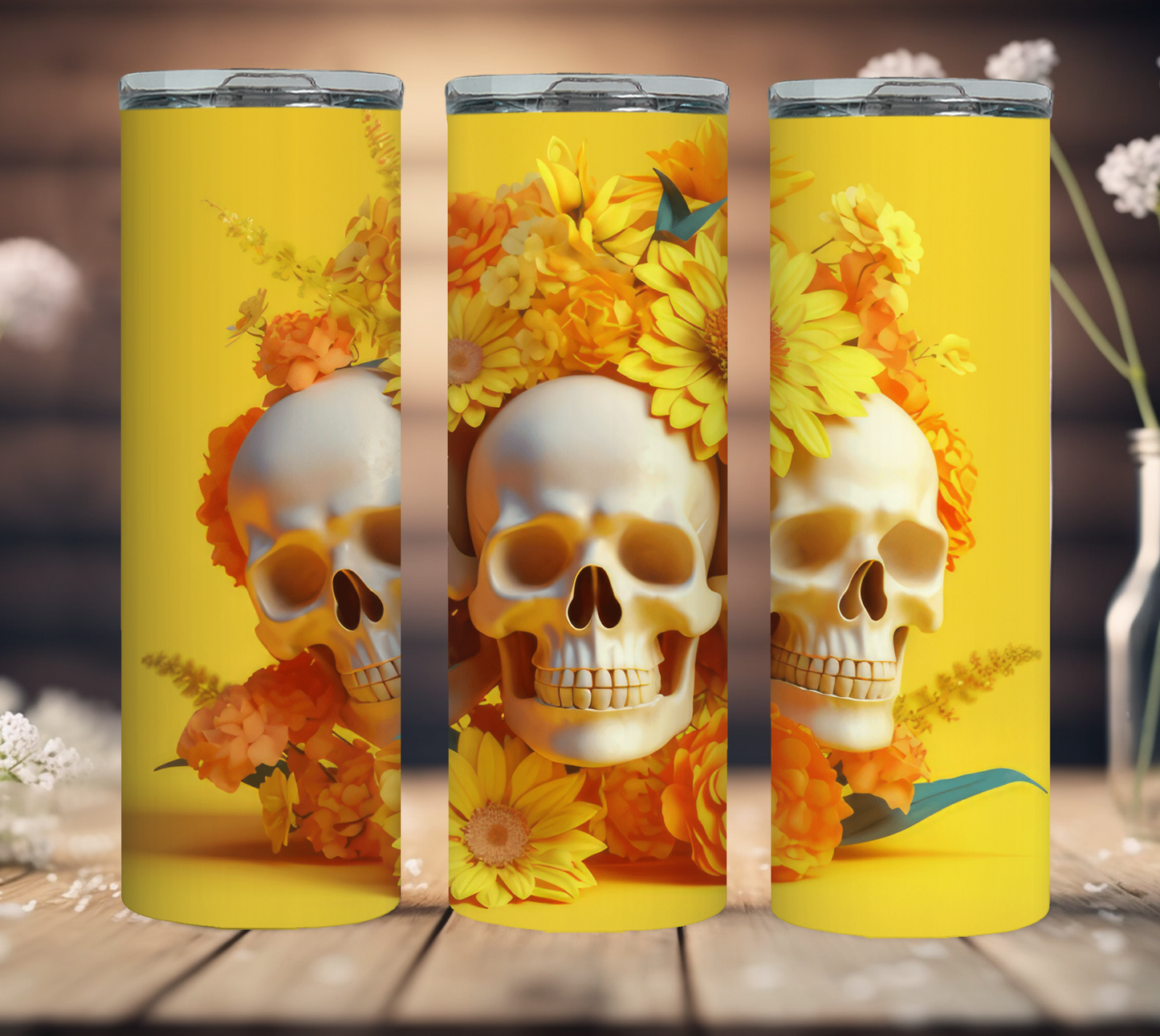 Skull Collection Stainless Steel Tumbler