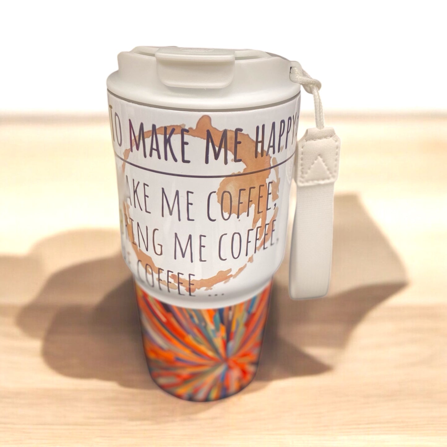 Personalised Unique Stainless Steel Drinks Tumbler