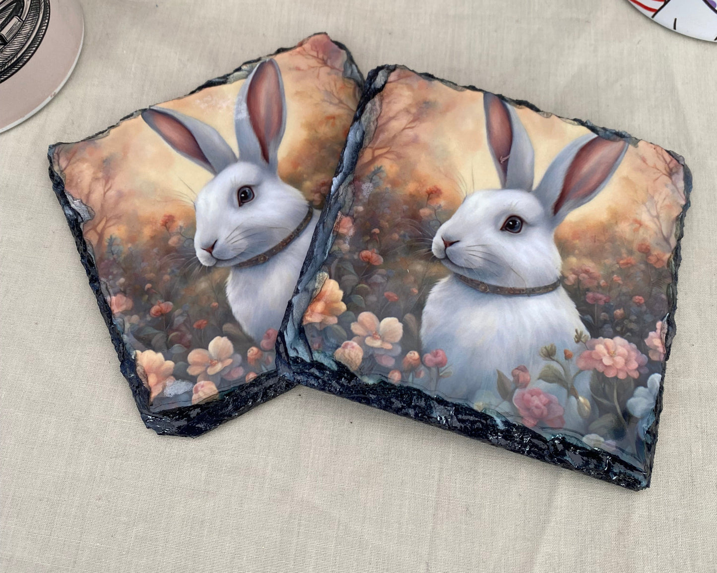 Custom Photo Slate Coasters
