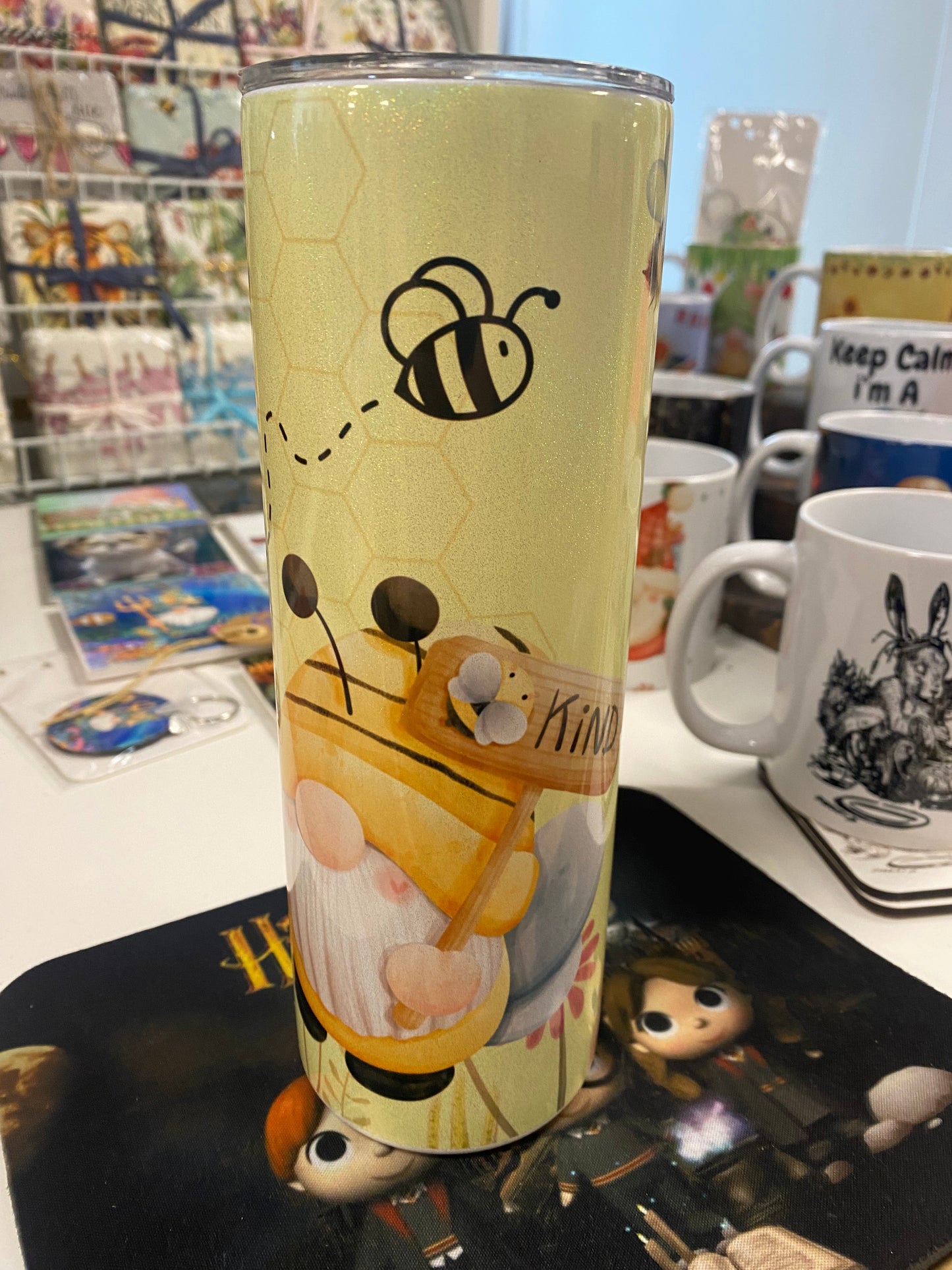 Bee π kind stainless steel Tumbler