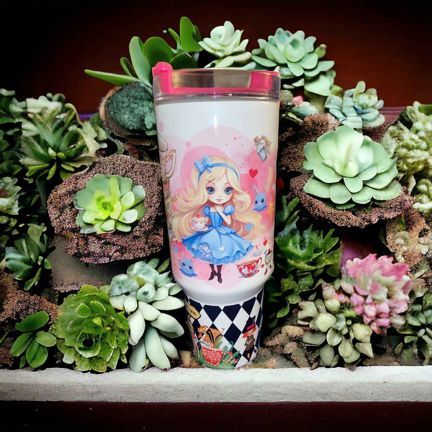 Alice in wonderland 40oz Tumbler