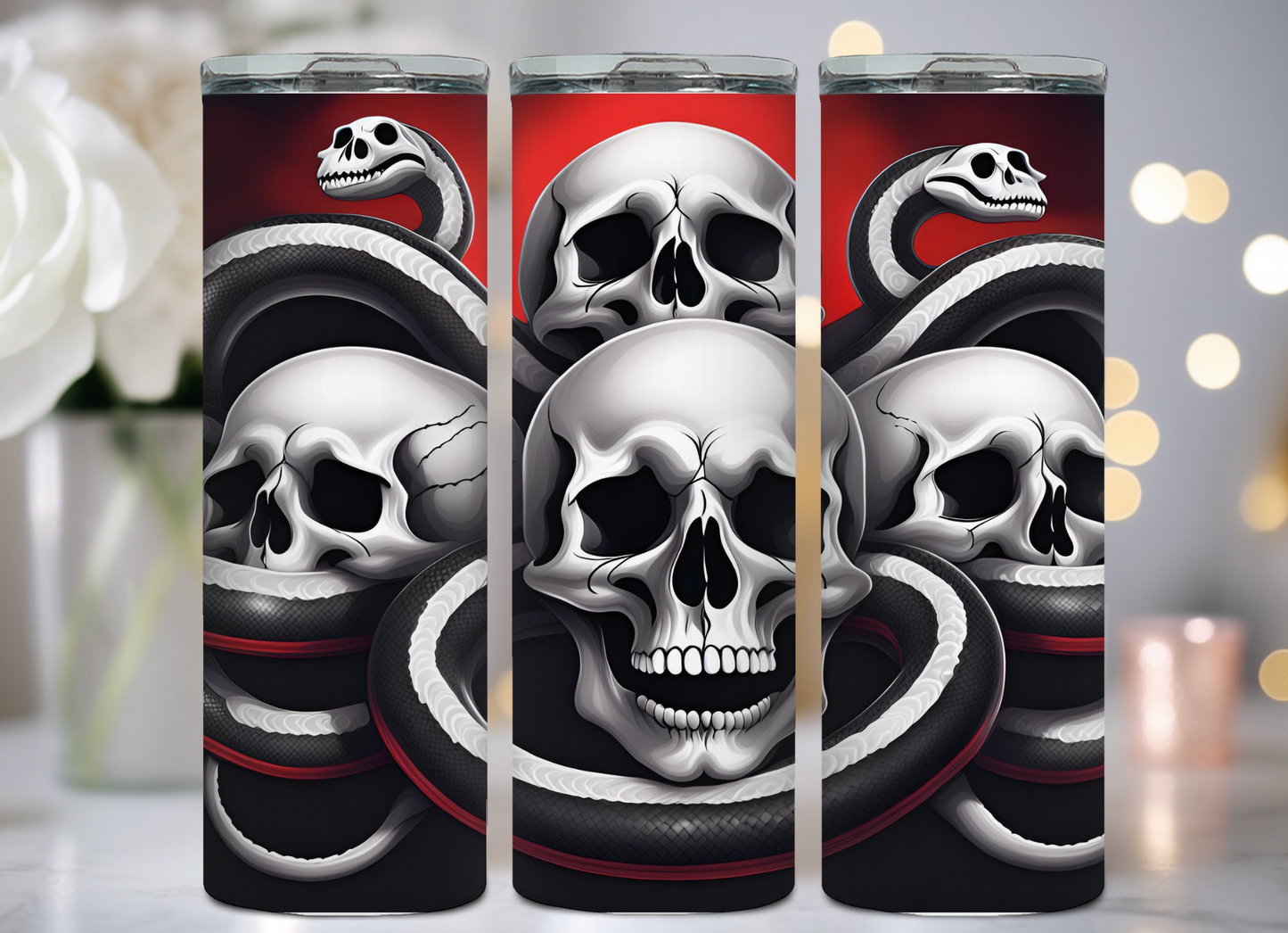 Skull Collection Stainless Steel Tumbler