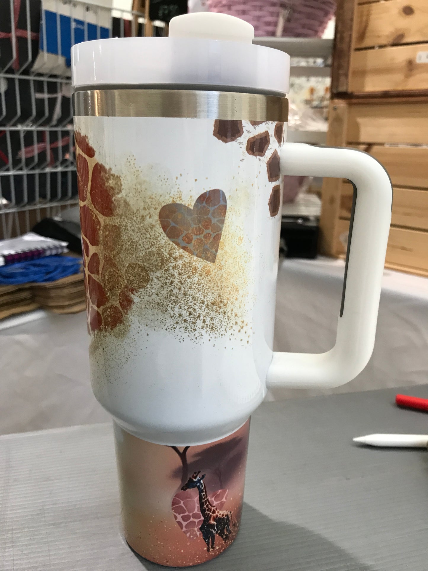 Giraffe 40oz Cup