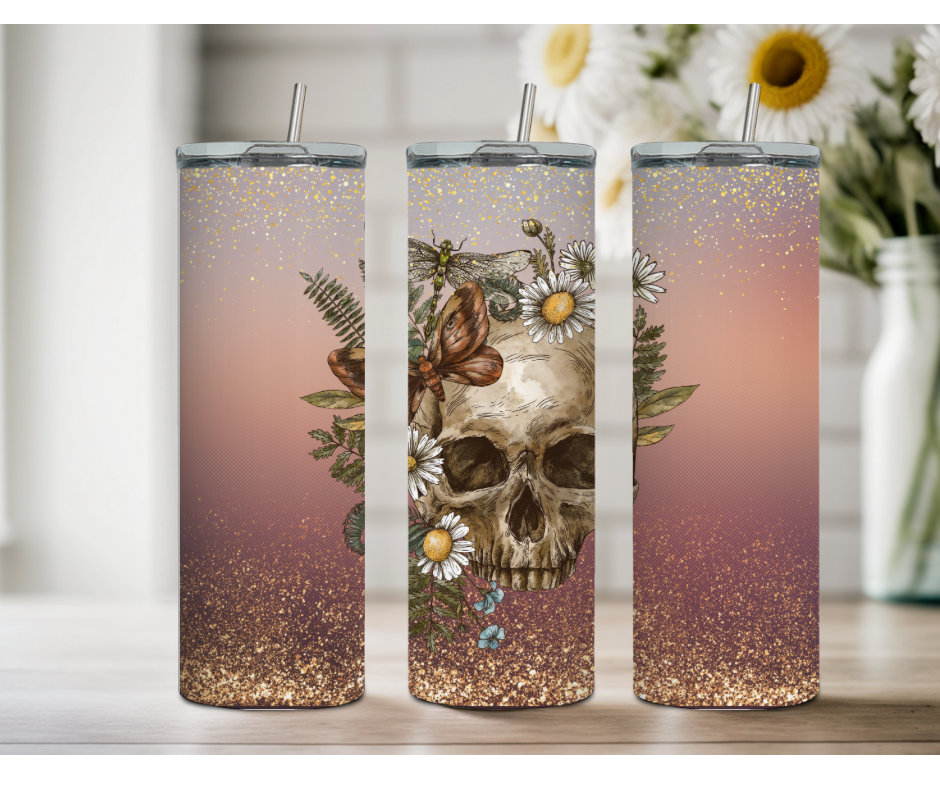 Skull Stainless Steel Tumbler