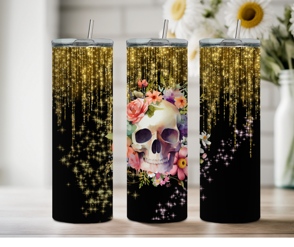 Skull Stainless Steel Tumbler