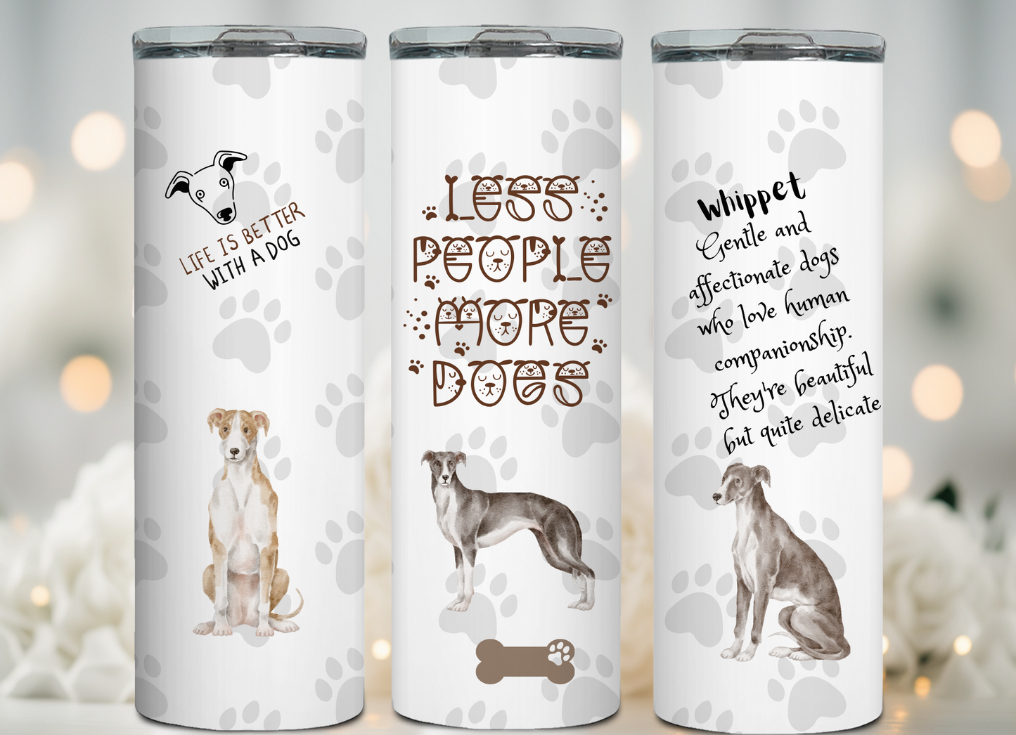 Less people more Dogs collection Tumbler