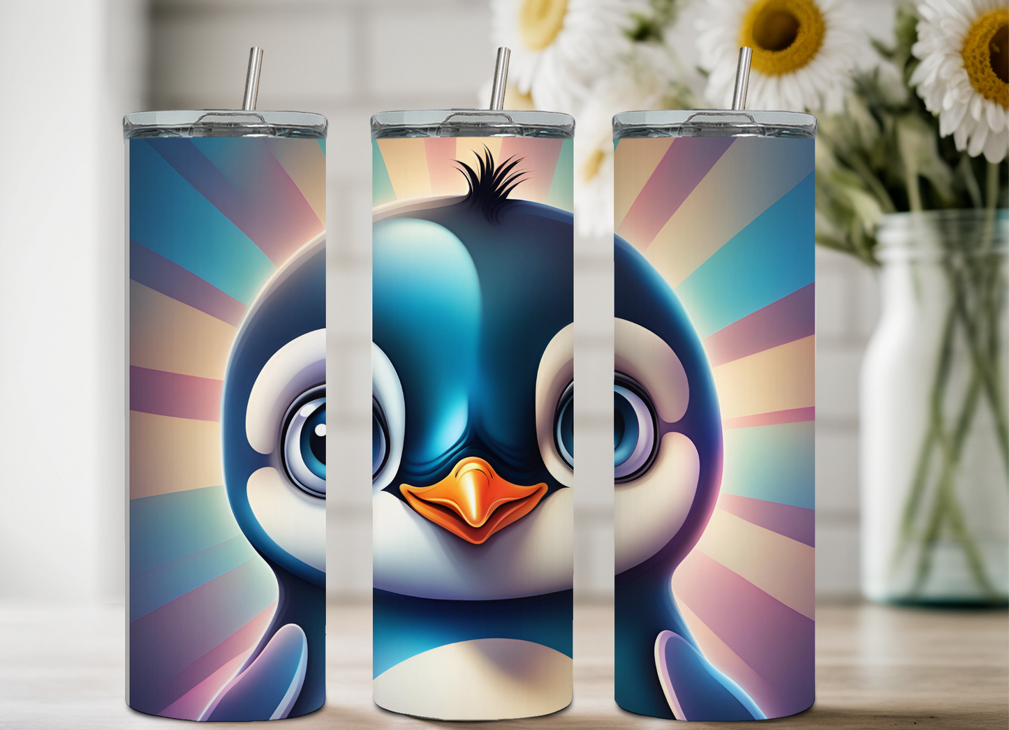 Penguin Hot and Cold Drinks Tumbler