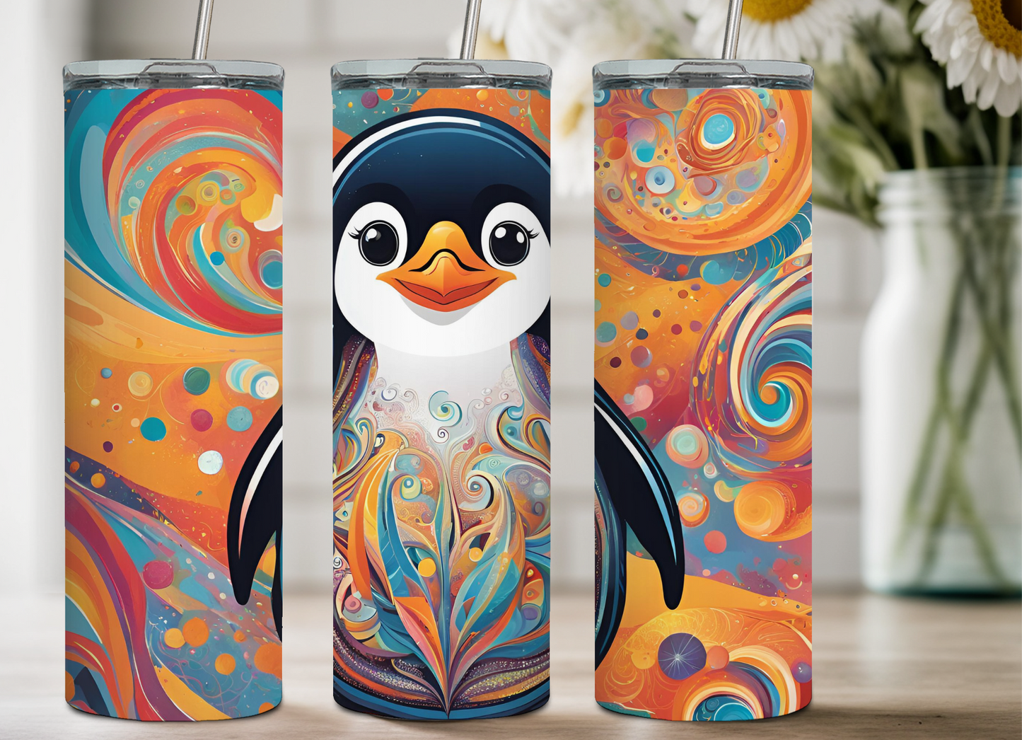 Penguin Hot and Cold Drinks Tumbler