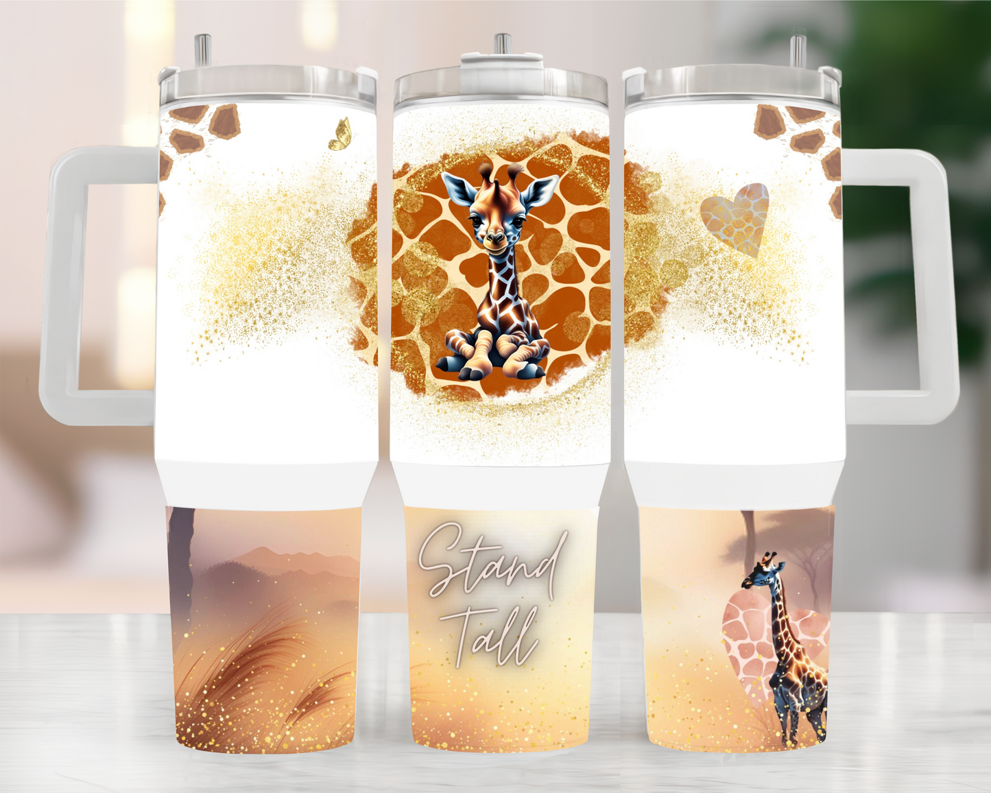 Giraffe 40oz Cup