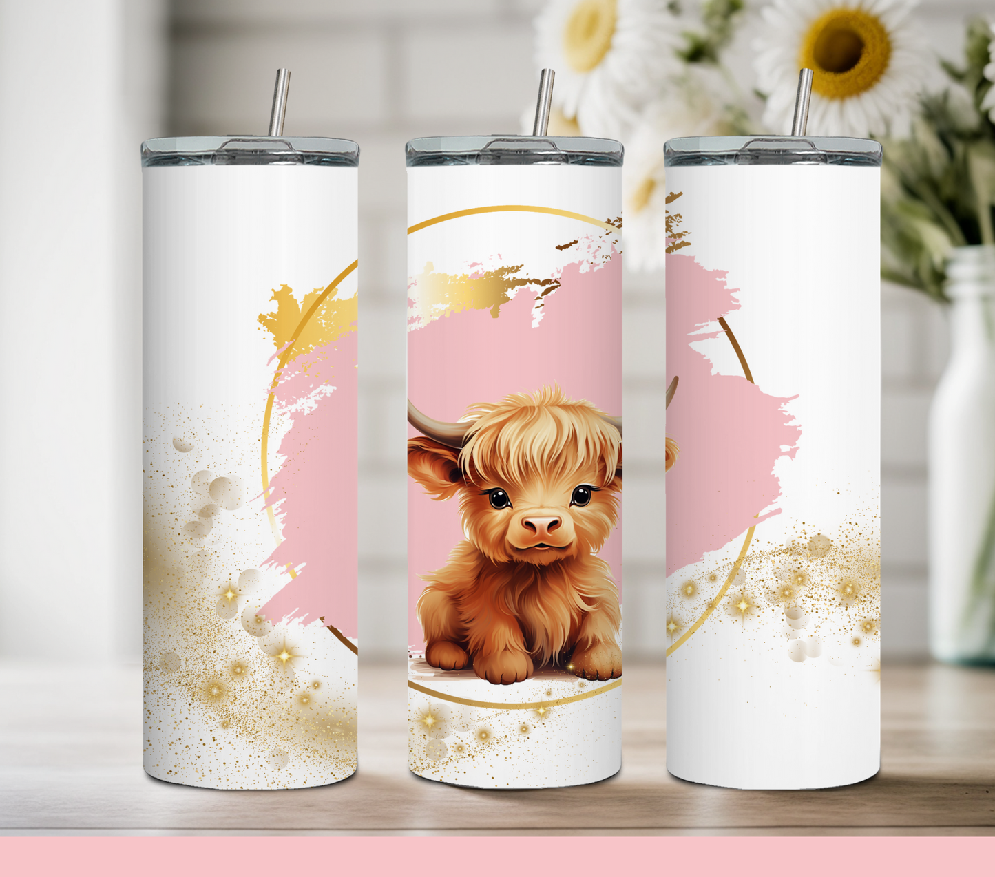 Hamish Highland baby cow Tumbler