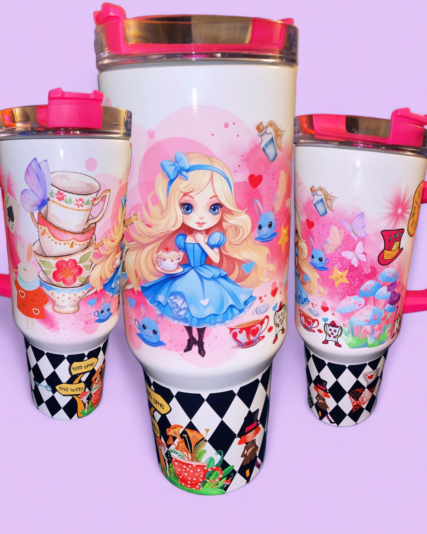 Alice in wonderland 40oz Tumbler