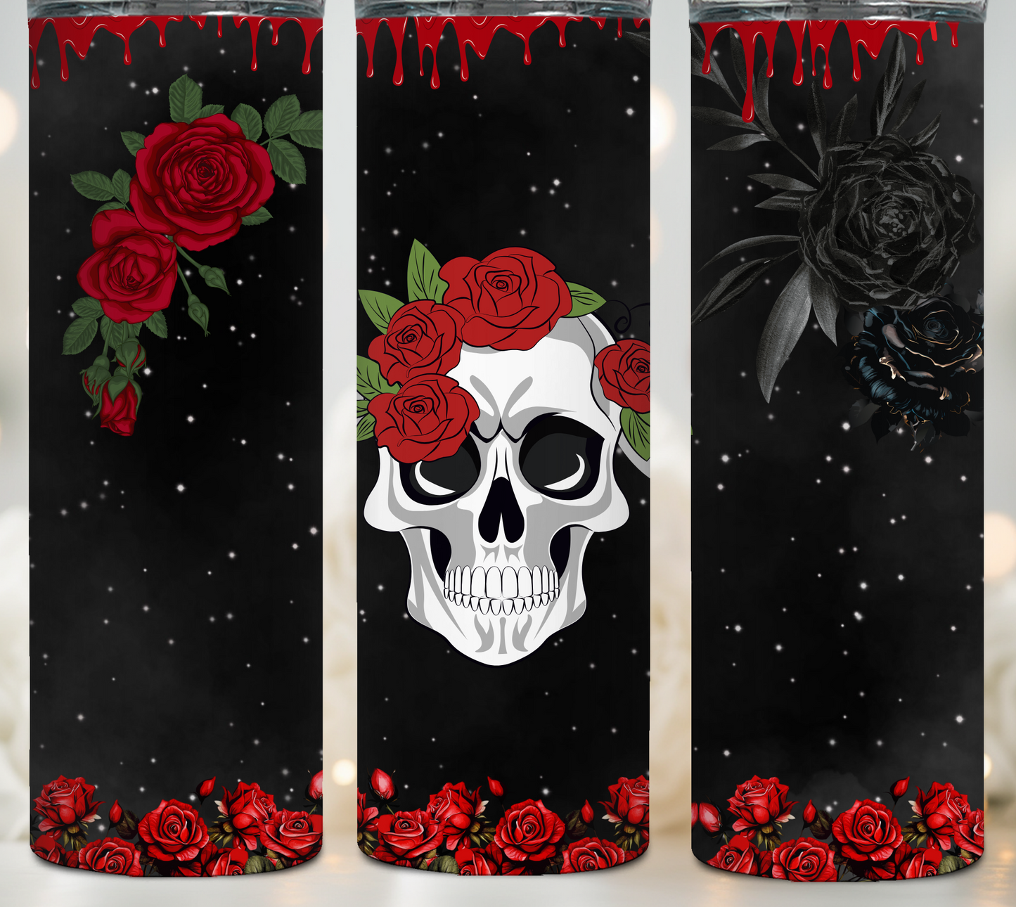 Skull Stainless Steel Tumbler