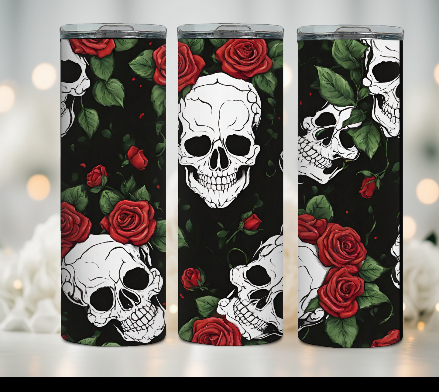 Skull Stainless Steel Tumbler