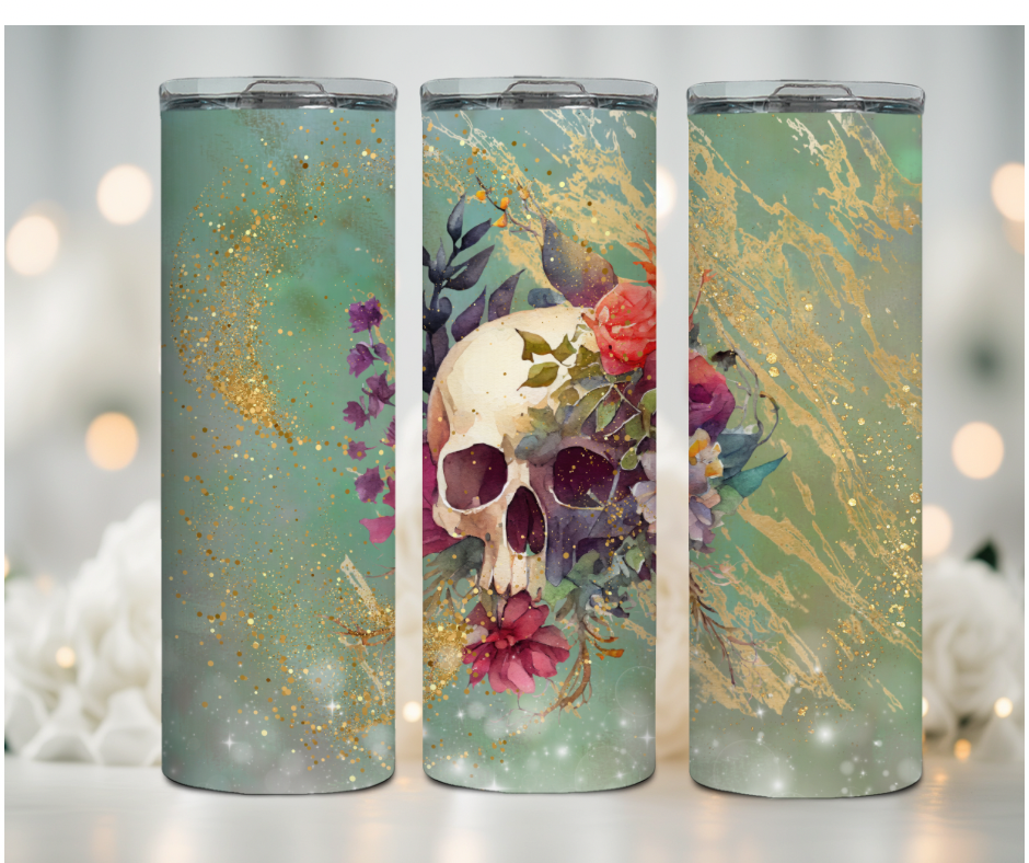 Skull Stainless Steel Tumbler