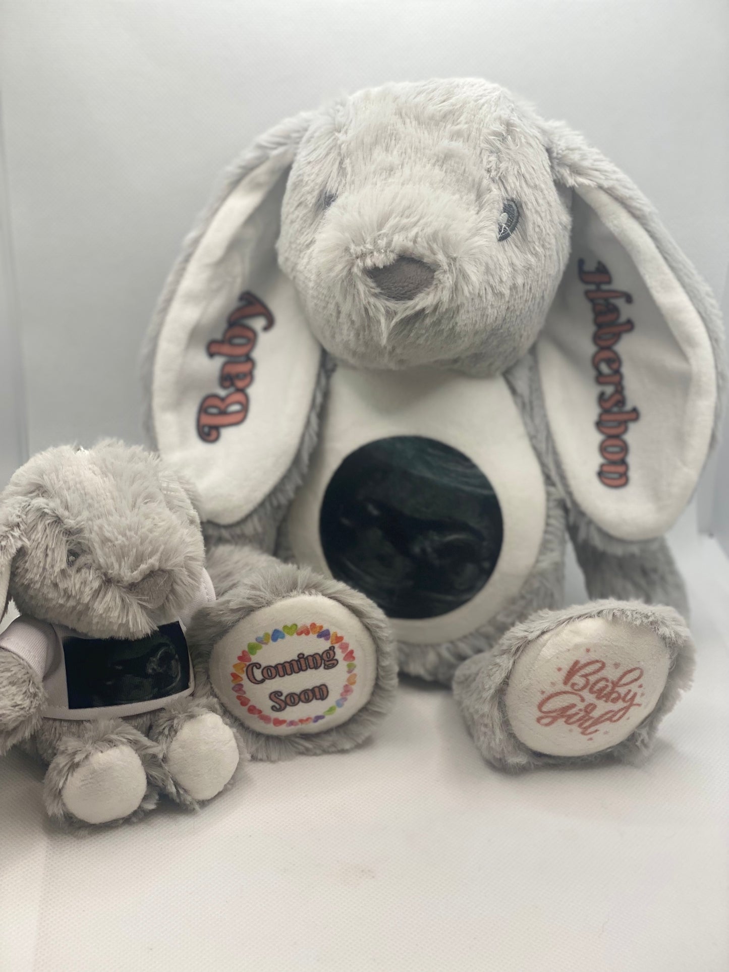 Personalised Plush Rabbit or Elephant