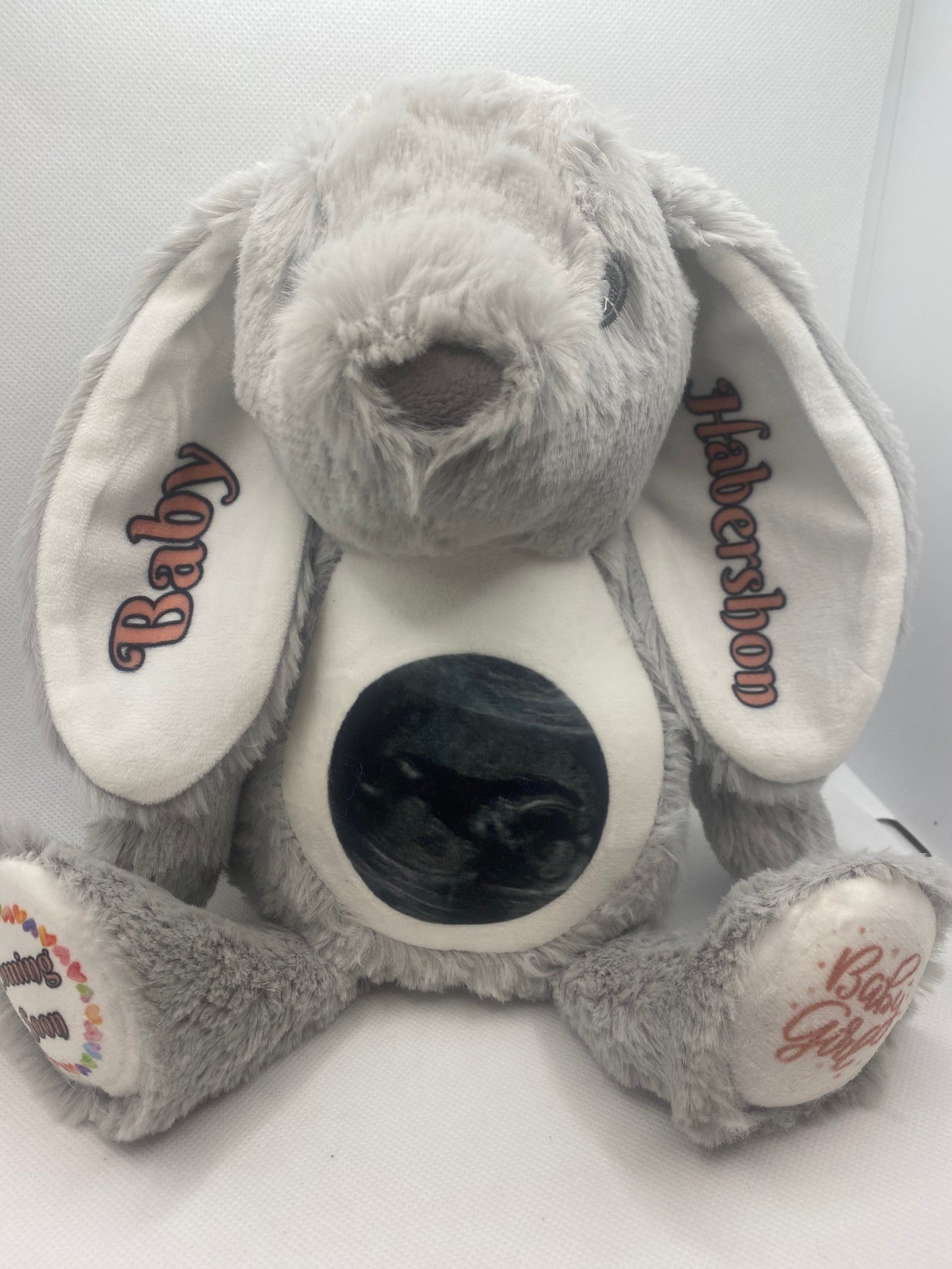 Personalised Plush Rabbit or Elephant