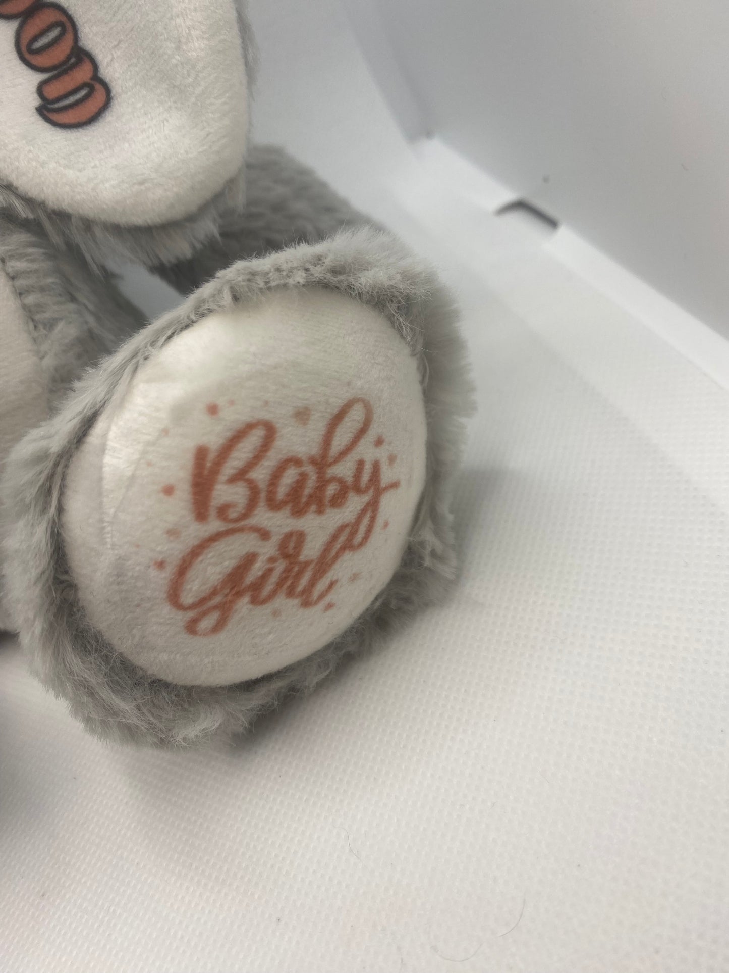 Personalised Plush Rabbit or Elephant