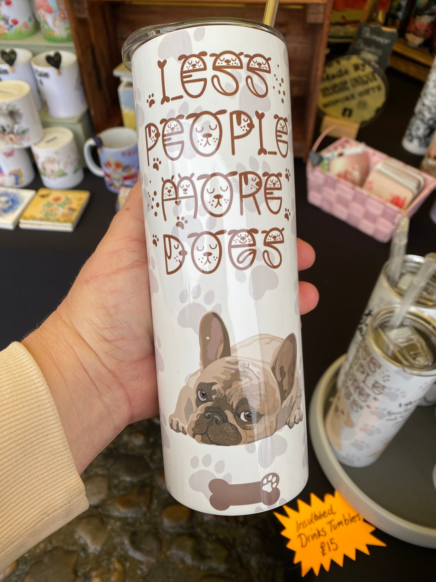 Less people more Dogs collection Tumbler