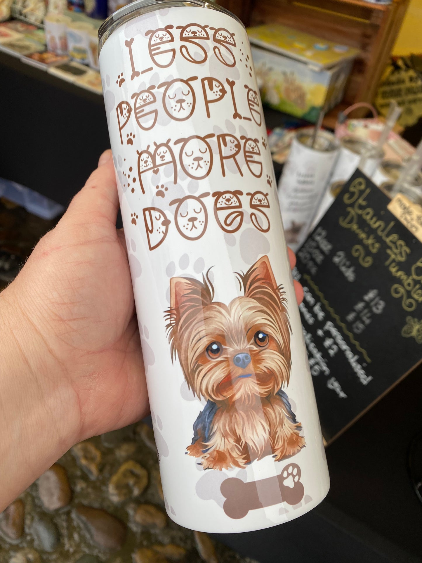 Less people more Dogs collection Tumbler