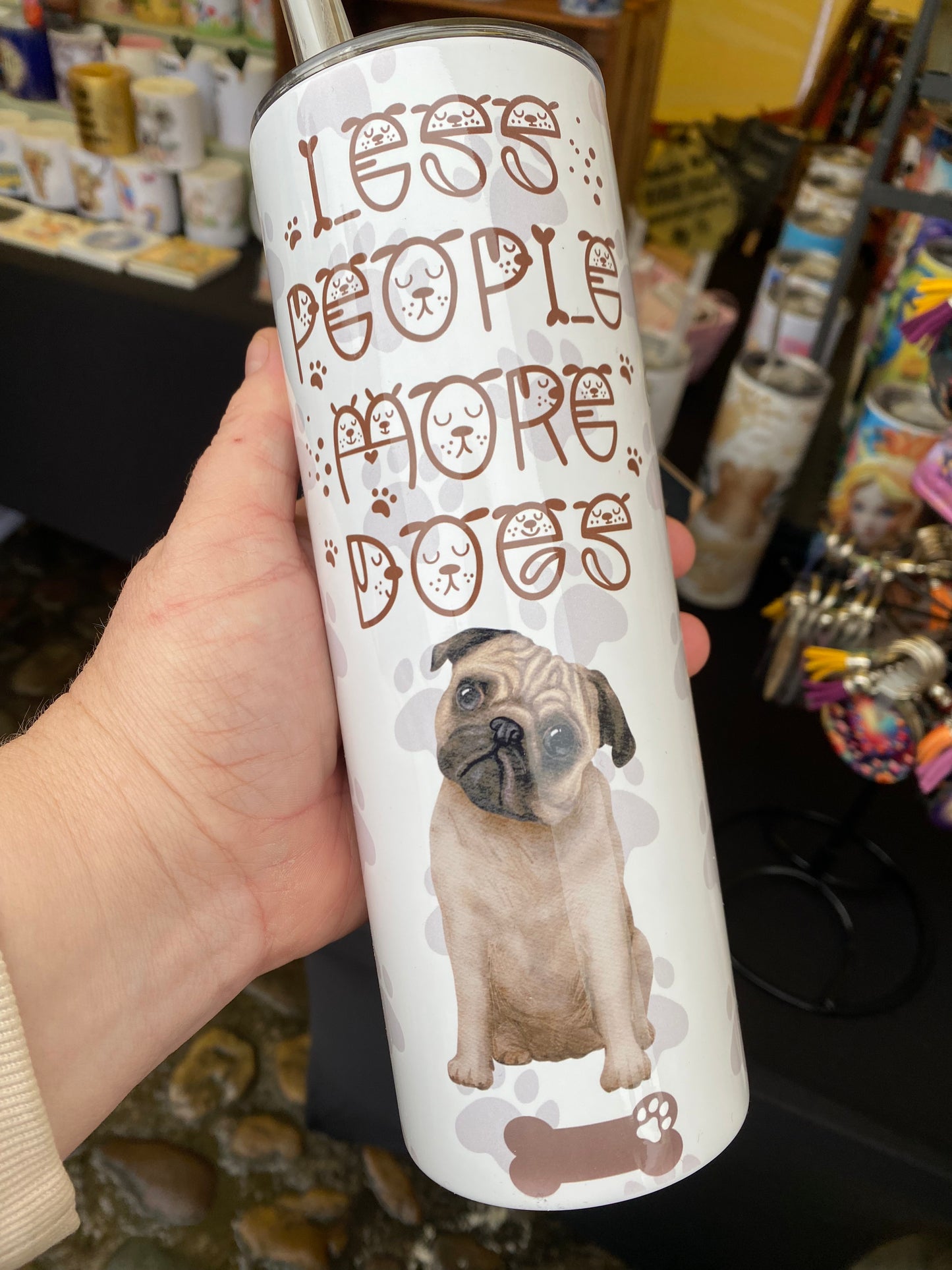 Less people more Dogs collection Tumbler