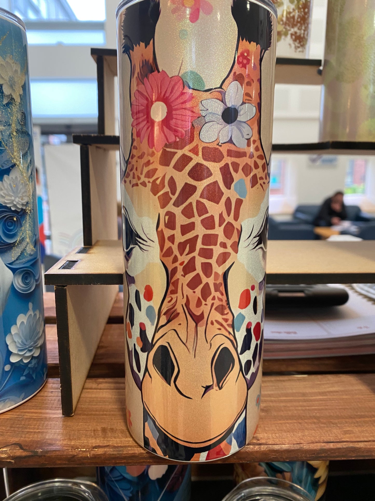 Giraffe stainless steel Tumbler