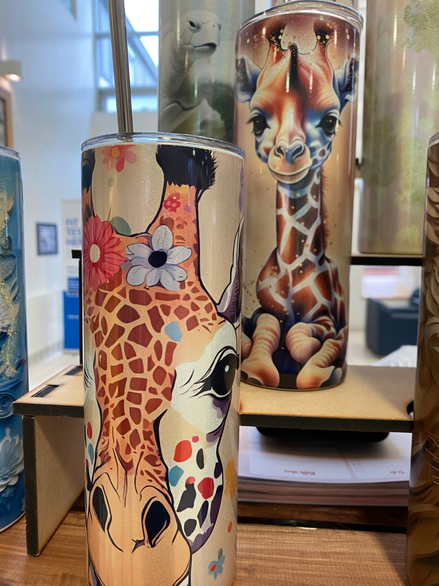 Giraffe stainless steel Tumbler