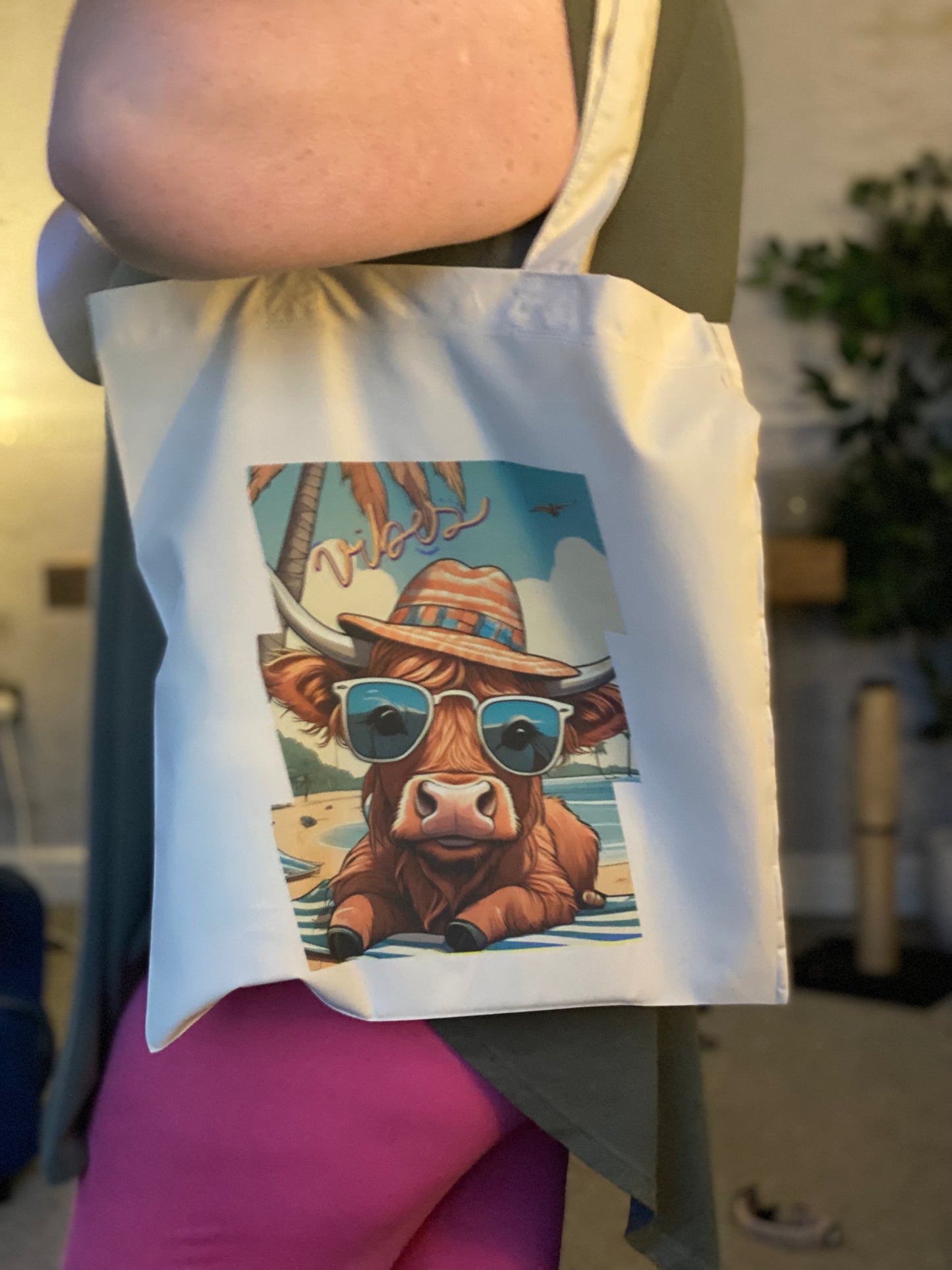 Highland cow Summer Travel Set
