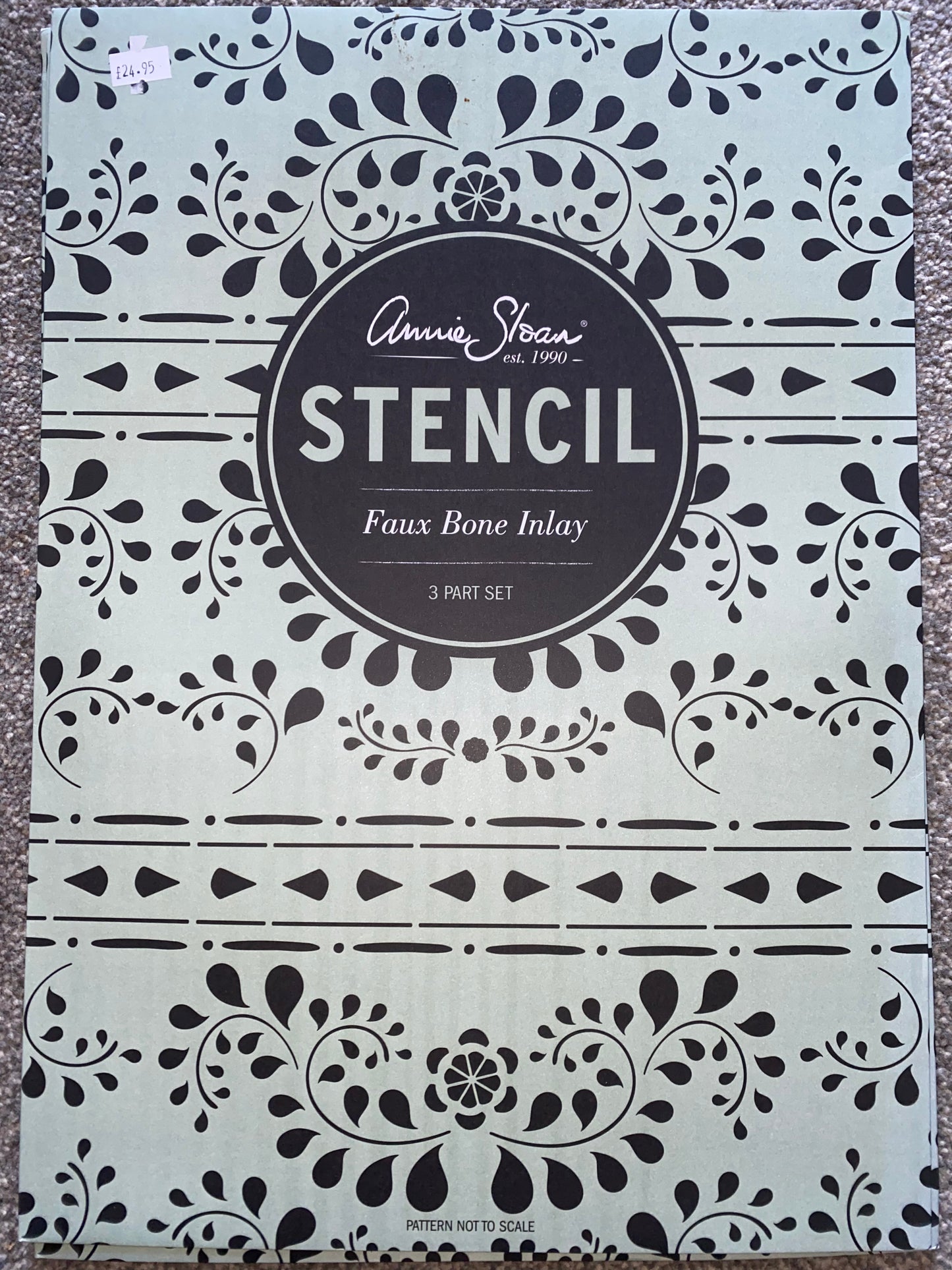 Faux Bone Inlay Stencils