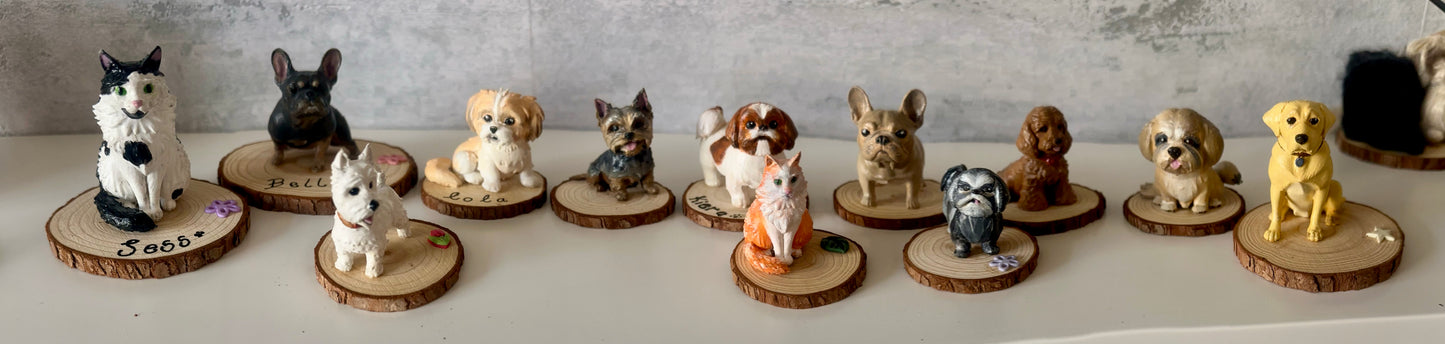 Custom made Pet Figurines