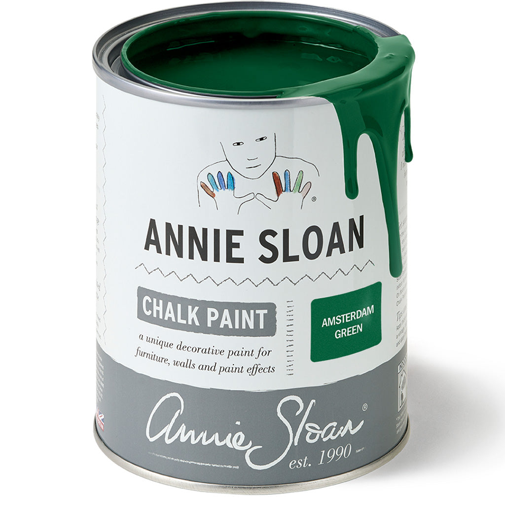 Amsterdam green chalk paint