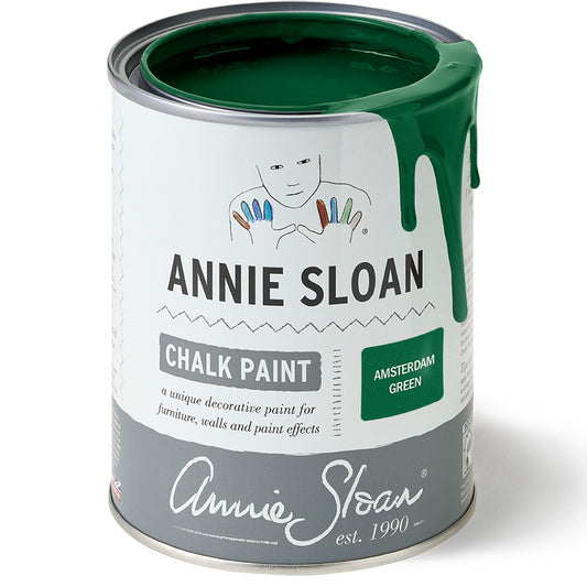 Amsterdam green chalk paint