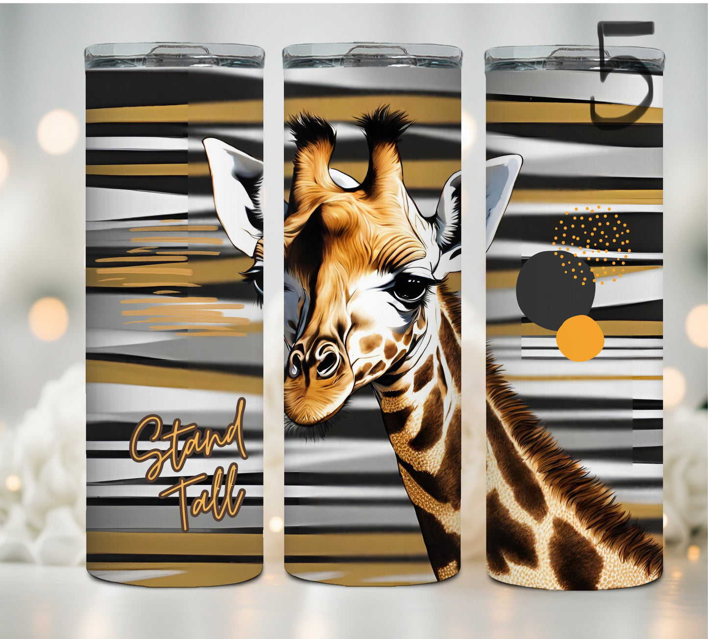 Giraffe stainless steel Tumbler