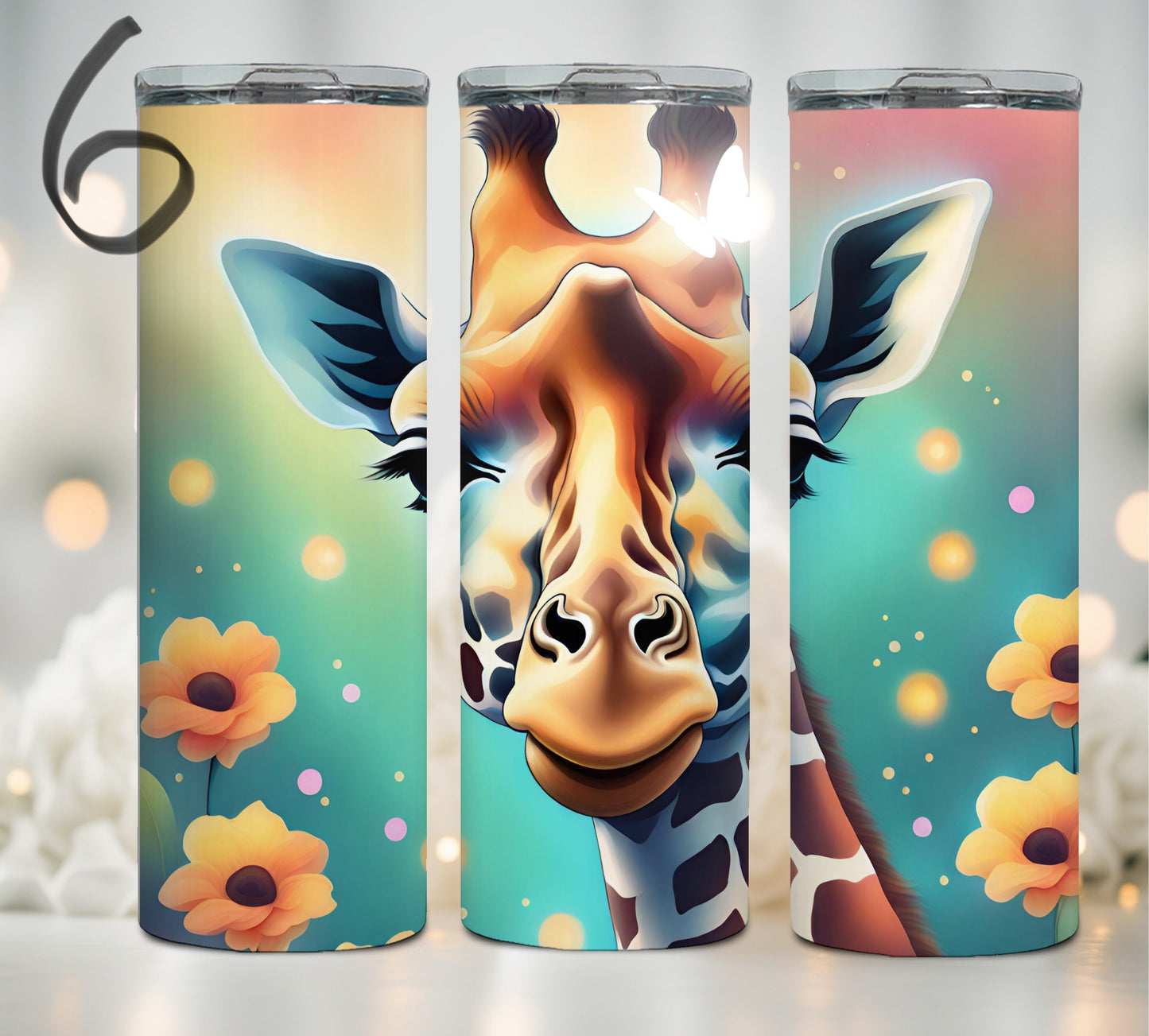 Giraffe stainless steel Tumbler