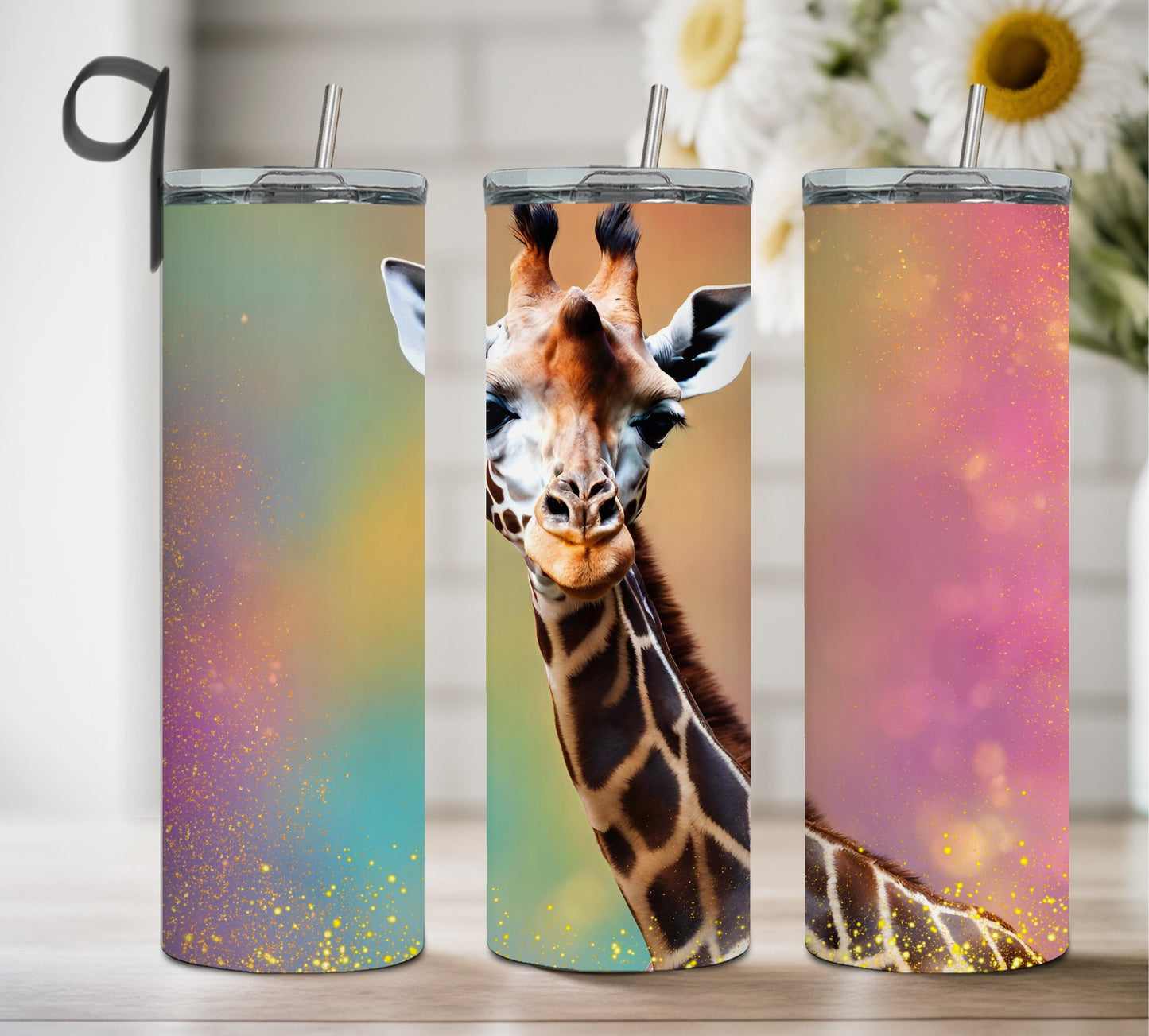 Giraffe stainless steel Tumbler