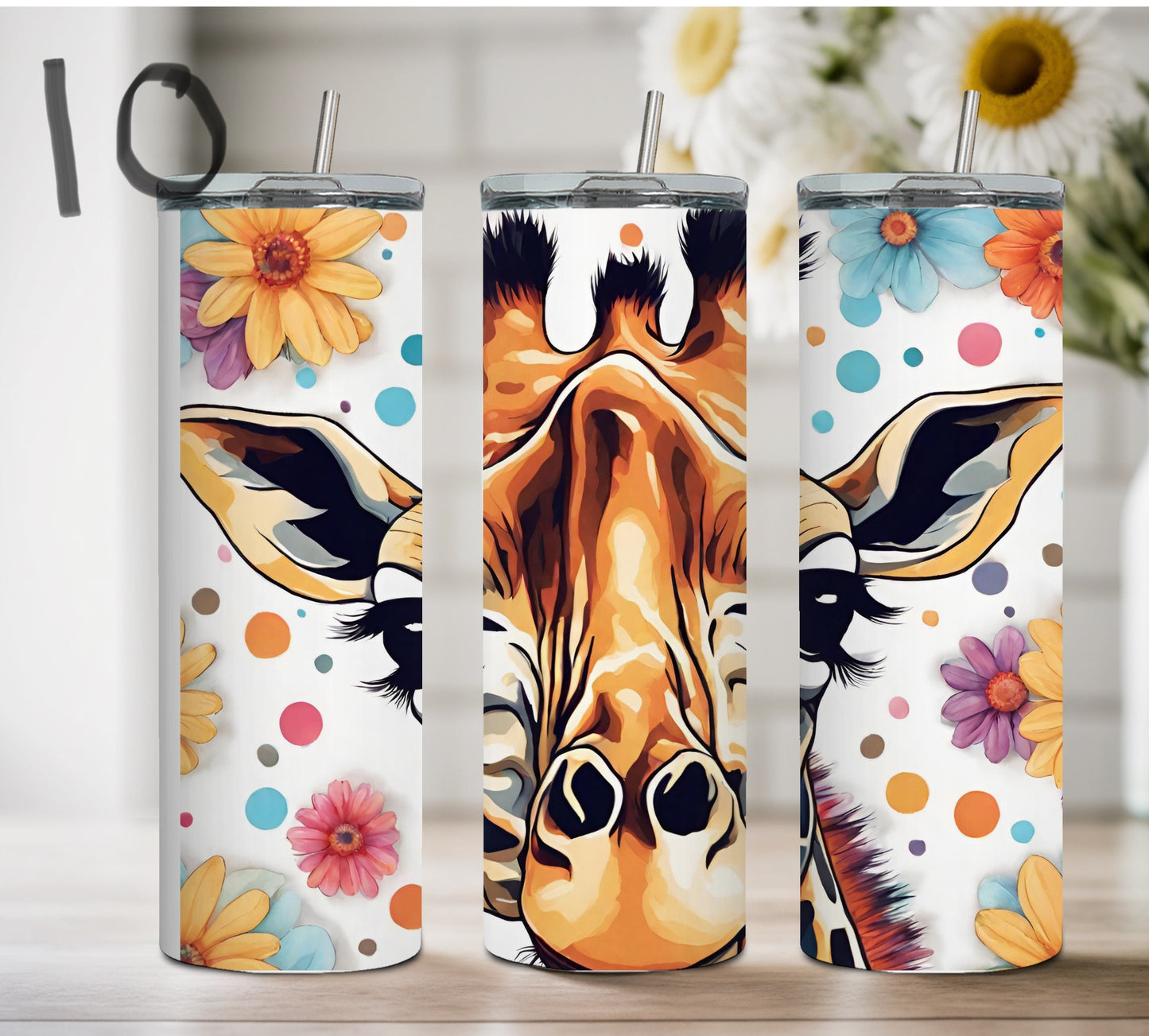 Giraffe stainless steel Tumbler