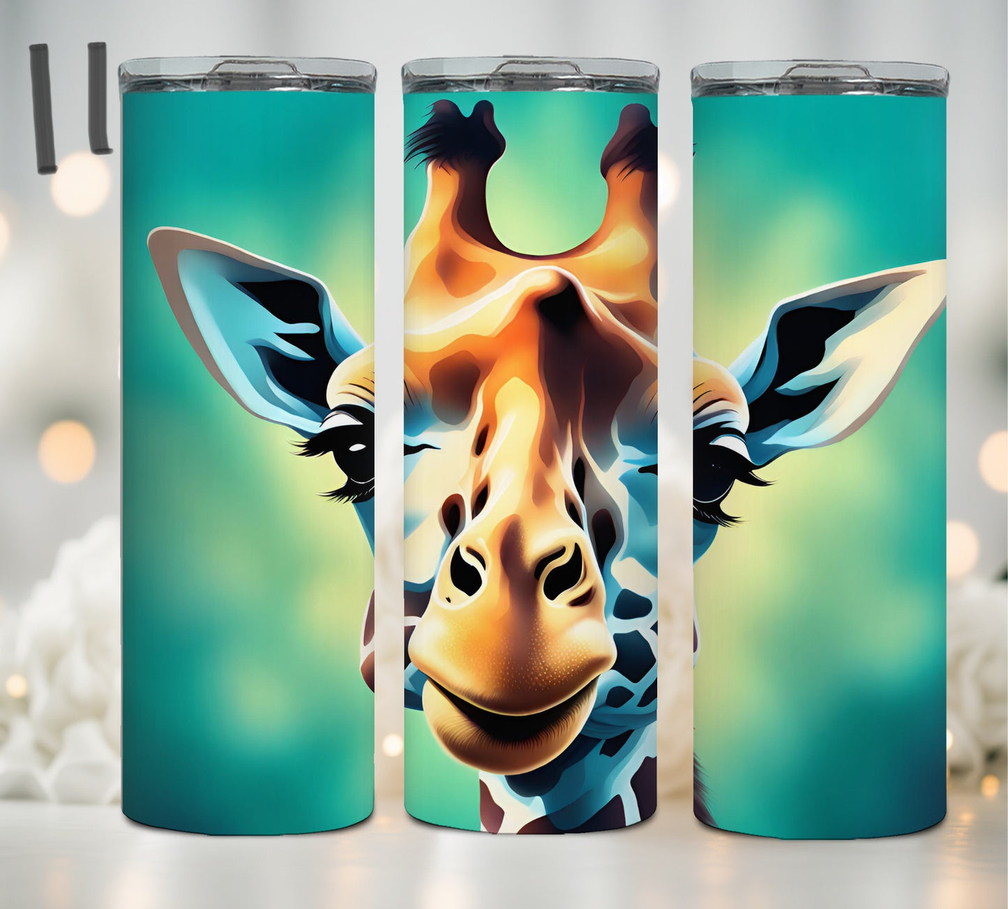 Giraffe stainless steel Tumbler