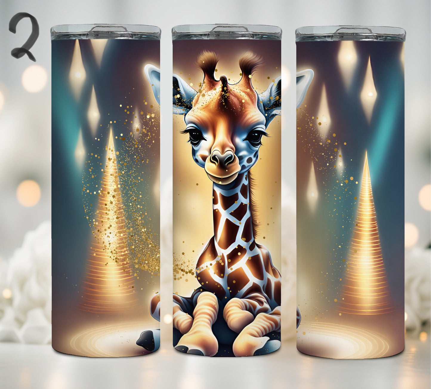 Giraffe stainless steel Tumbler