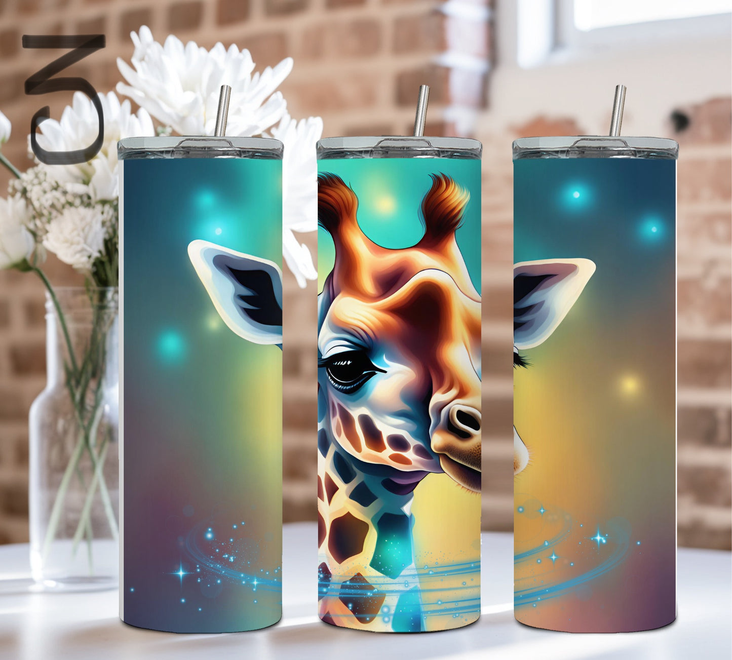 Giraffe stainless steel Tumbler