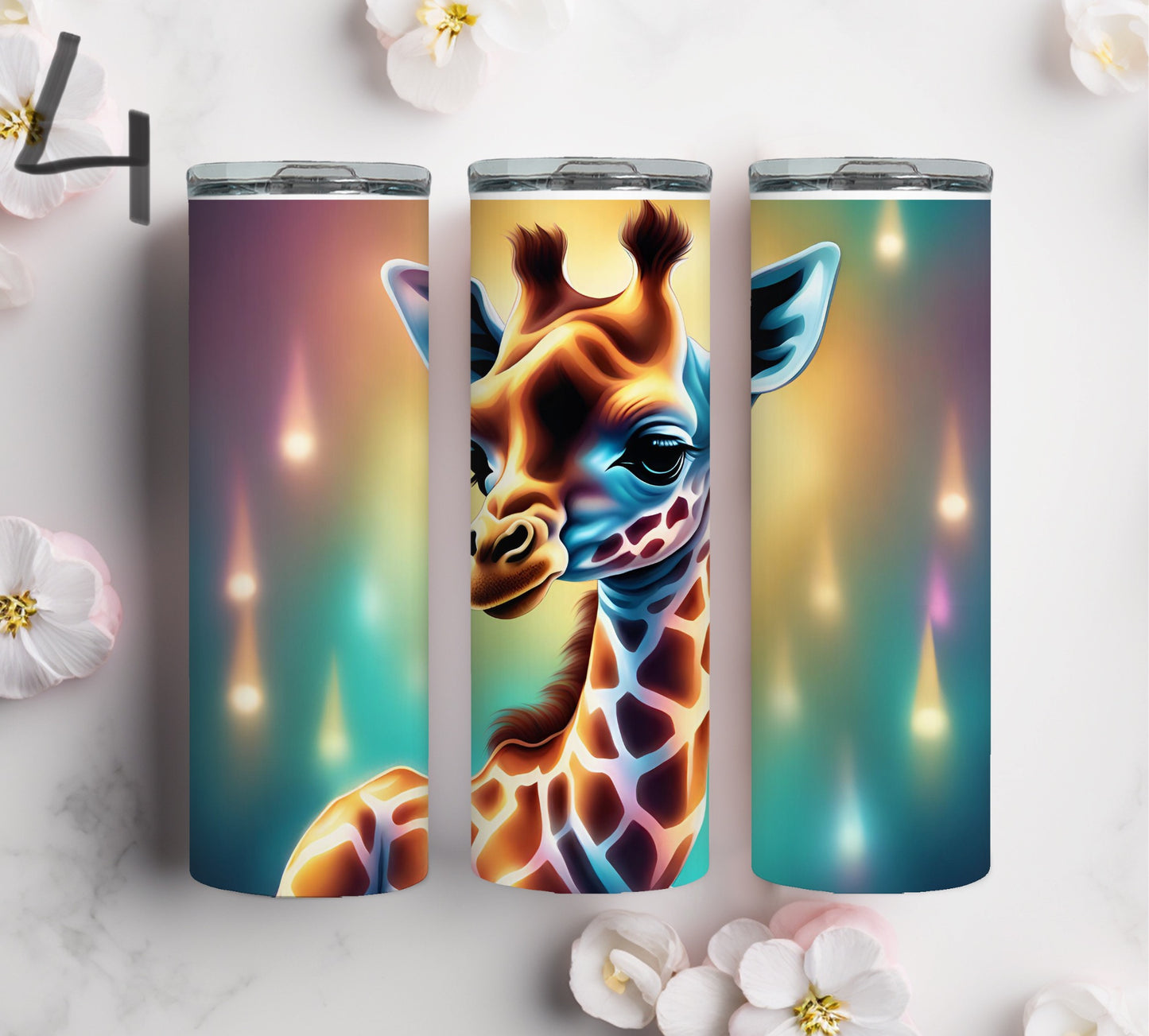 Giraffe stainless steel Tumbler