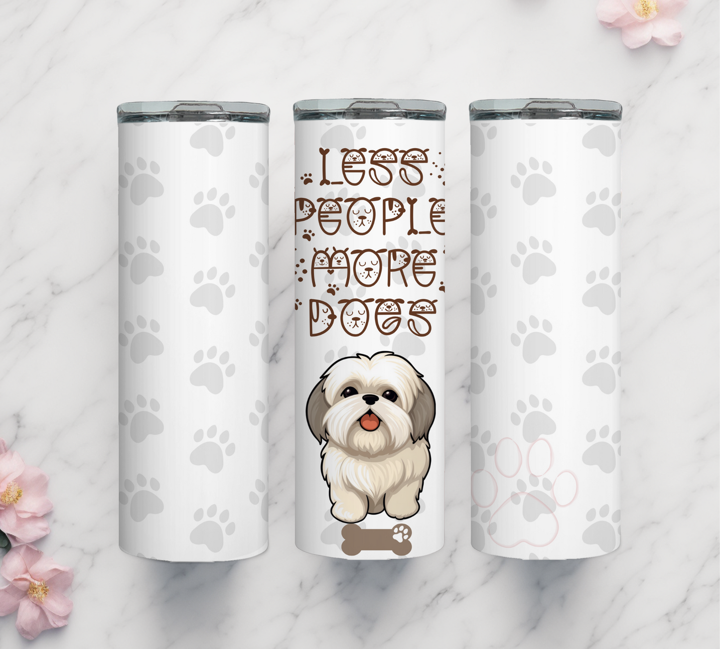 Less people more Dogs collection Tumbler