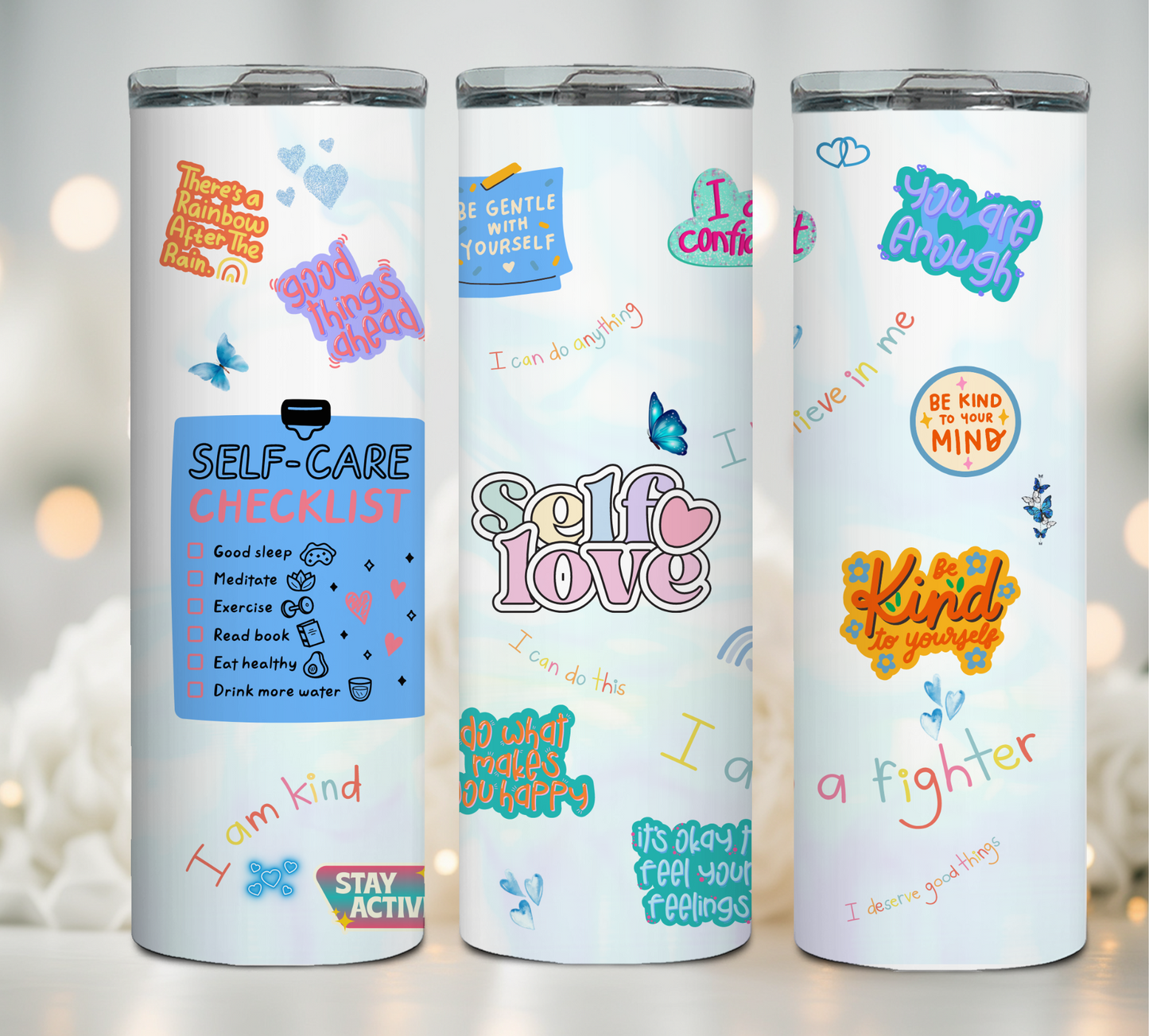 Self Love Stainless Steel Tumbler